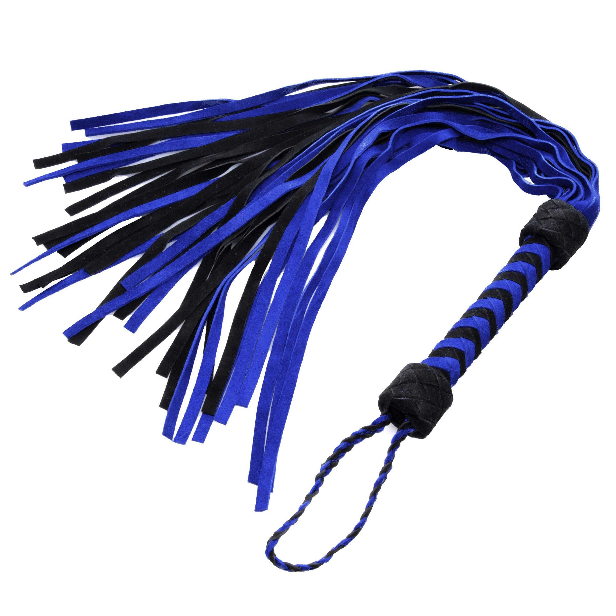 Dark Rainbow Flogger- Made to Order