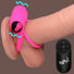 28X Remote Control Vibrating Cock Ring & Bullet - Pink