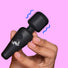 10X Vibrating Mini Silicone Wand - Black