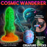 Alien Invader Alien Glow-in-the-Dark Silicone Dildo