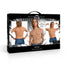 Ripped Silicone Male Chest - Medium