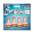 Suction Snap-On Peckers - 4 Pack