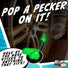 Glow-in-the-Dark Snap-On Peckers - 4 Pack