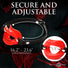 Juicy Lips Silicone Open Mouth Gag - Red