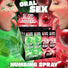 Deep Throat Numbing Spray POP Display Cherry/Spearmint 24 pcs