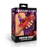 Serpentine Stroker Silicone Masturbator - Red