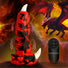 Red Talon Vibrating Silicone Dildo