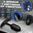 Vibrating Weighted Silicone Anal Plug