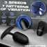 Vibrating XL Weighted Silicone Anal Plug