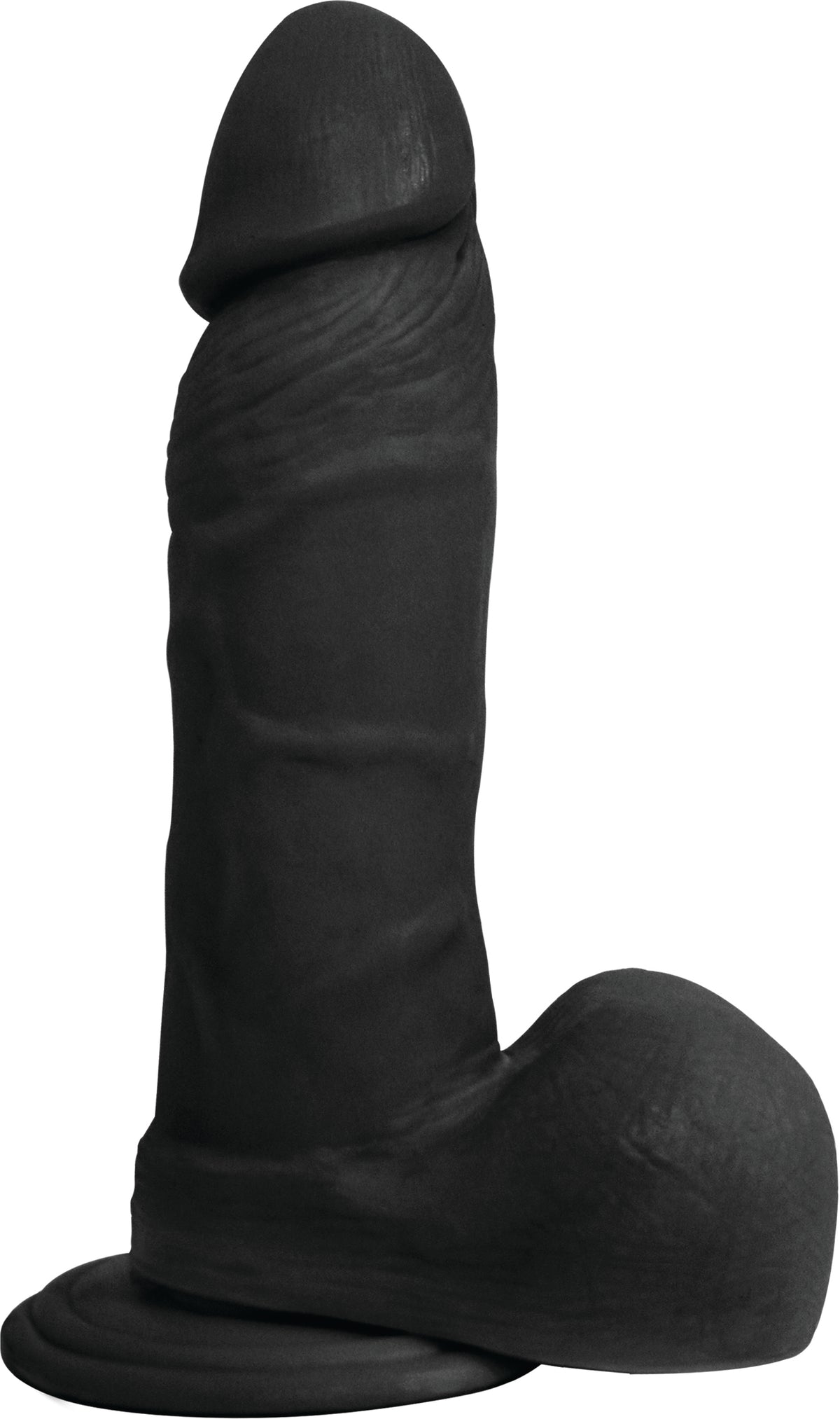 Rooster Nigel Dildo with Balls - Black