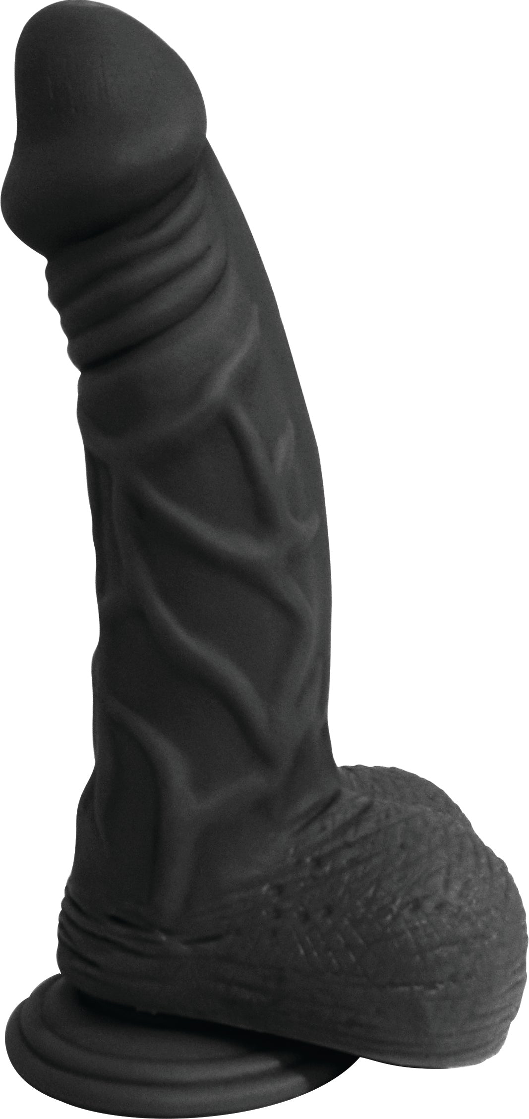 Rooster Silas Dildo with Balls - Black