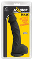 Rooster Issac Dildo with Balls - Black