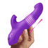 Gossip Blasters 10X Thrusting Silicone Rabbit Vibrator - Violet