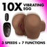 Mistress Paris Vibrating Doggie Style Masturbator - Dark