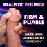 Jock Bareskin Vibrating Dildo with Balls - 10 Inch