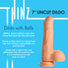 Thinz 7" Uncut Dildo with Balls