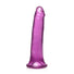 Lollicock 8 Inch Slim Stick Grape Ice Dildo - BULK