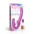 Candy Crush - Purple Vibrating Strapless Strap-On w/ Remote