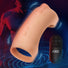 Vibrating Silicone Penis Sleeve - Light