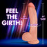 Jock Bareskin Dildo with Balls - 9 Inch