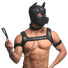 Full Pup Arsenal Set Neoprene Puppy Hood, Chest Harness, Collar w/ Leash, & Arm Bands