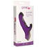 Gossip Blasters 10X Thrusting Silicone Rabbit Vibrator - Violet