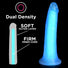 Lollicock 7" Glow-in-the-Dark Silicone Dildo - Blue