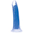 Lollicock 7" Glow-in-the-Dark Silicone Dildo - Blue